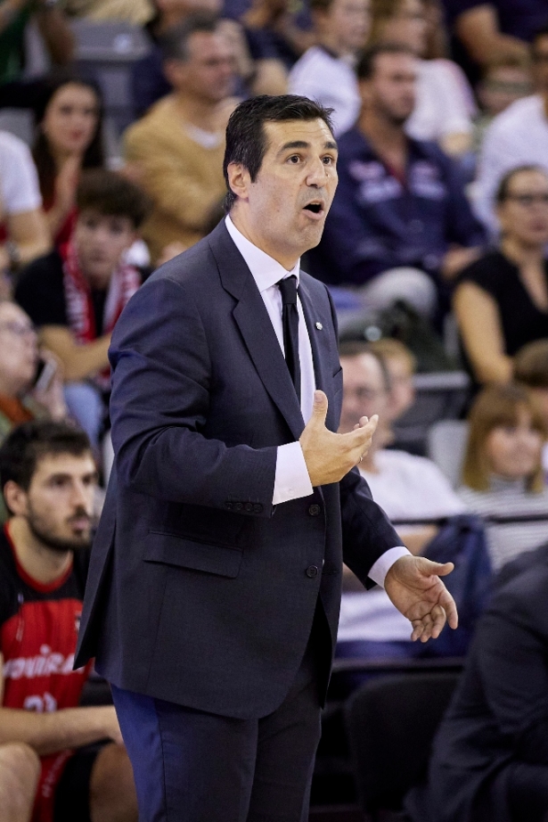 Pablo Pin en el partido ante Bilbao (FERMÍN RODRÍGUEZ / FUNDACION-CBG) 