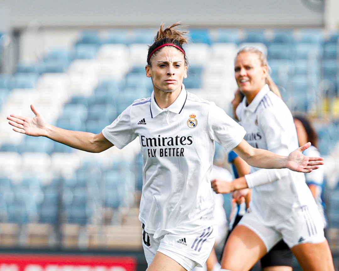 Esther González anotó un hat trick frente al Alavés y se convierte en la máxima goleadora histórica del Real Madrid (REAL MADRID) Esther González anotó un hat trick frente al Alavés y se convierte en la máxima goleadora histórica del Real Madrid (REAL MADRID)