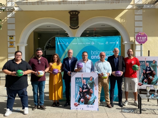 Presentación del campeonato de Andalucía de baloncesto cadete (AYTO. ALMUÑÉCAR) 