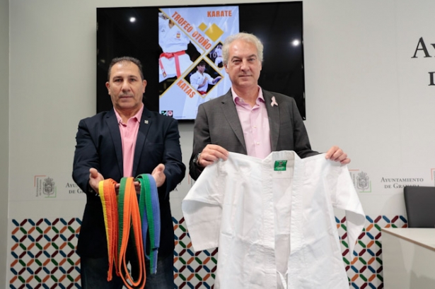 Presentación del torneo de otoño de Kárate (JAVIER ALGARRA/ AYUNTAMIENTO)