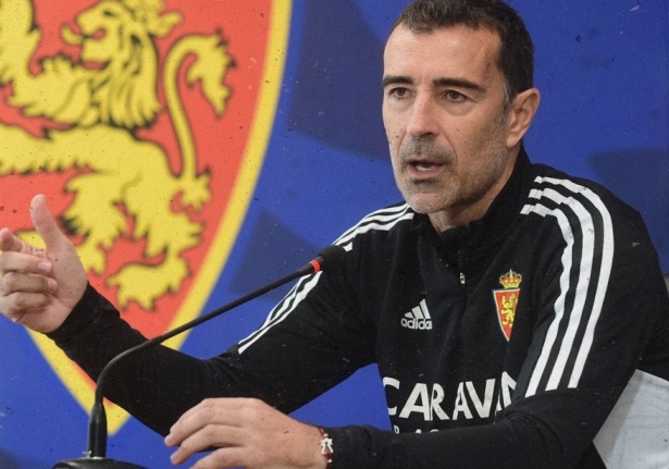 Juan Carlos Carcedo, técnico del Zaragoza (REAL ZARAGOZA)