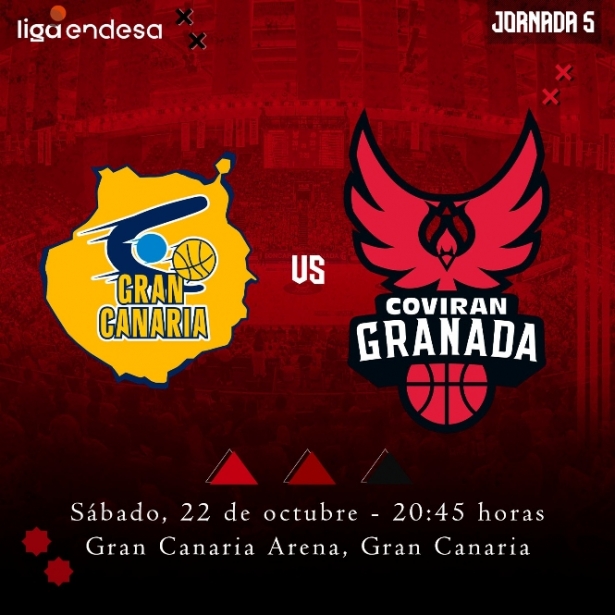 El Coviran Granada visitará a Gran Canaria (FUNDACIÓN CB GRANADA) 