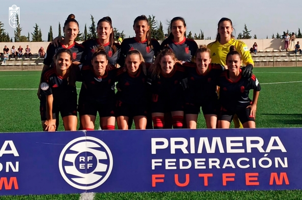 Once inicial del Granada Femenino en casa del Fundación Albacete (GCF)