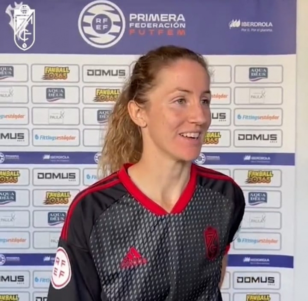 Lauri, capitana del Granada Femenino (GCF TV)