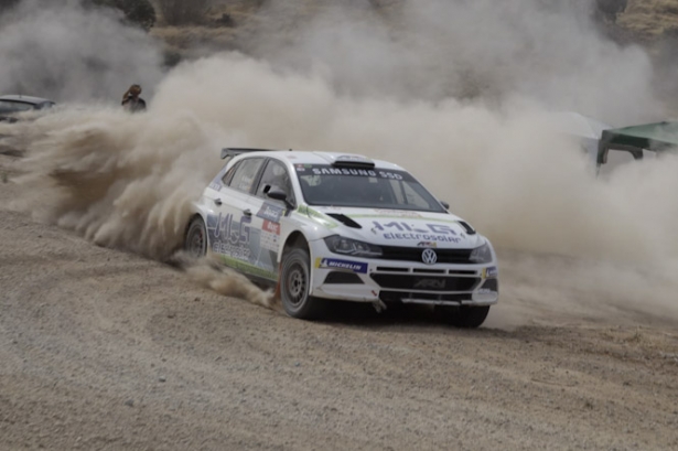Nani Roma durante uno de los tramos (RALLY CIUDAD DE GRANADA)