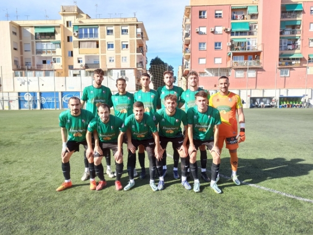 Once inicial del CD Huétor Vega ante El Palo (CD HUÉTOR VEGA) 