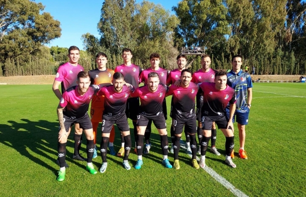 Once inicial del Arenas en el partido ante el Marbella (ARENAS DE ARMILLA)