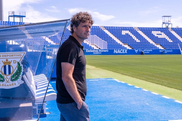 Imanol Idiakez, técnico del Leganés (CD LEGANÉS)