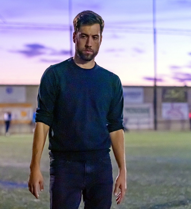 Borja Bardera, entrenador del CF Motril (VICENTE GARCÍA)