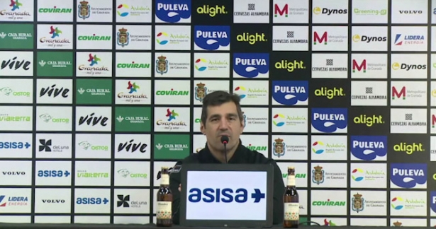 Rueda de prensa de Pablo Pin (FUNDACIÓN CB GRANADA) 
