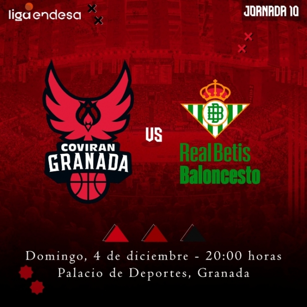 El Coviran Granada tendrá derbi ante el Real Betis (FUNDACIÓN CB GRANADA) 