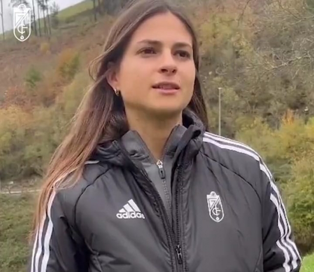 Laura Pérez, jugadora del Granada Femenino (GCF TV)