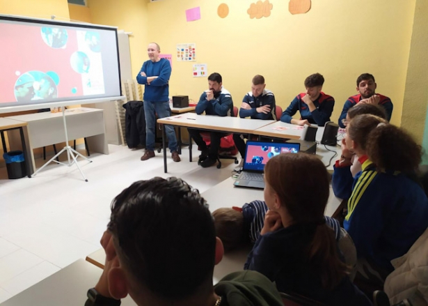 Visita a la Fundación Don Bosco (SIMA GRANADA)