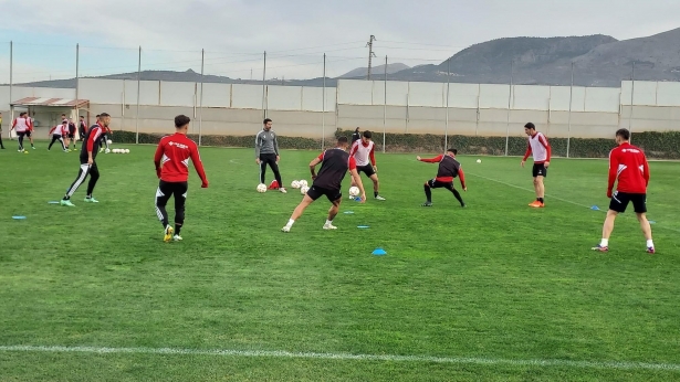 Imagen del entrenamiento de este martes en la Ciudad Deportiva (FRAN CALVO) Imagen del entrenamiento de este martes en la Ciudad Deportiva (FRAN CALVO)