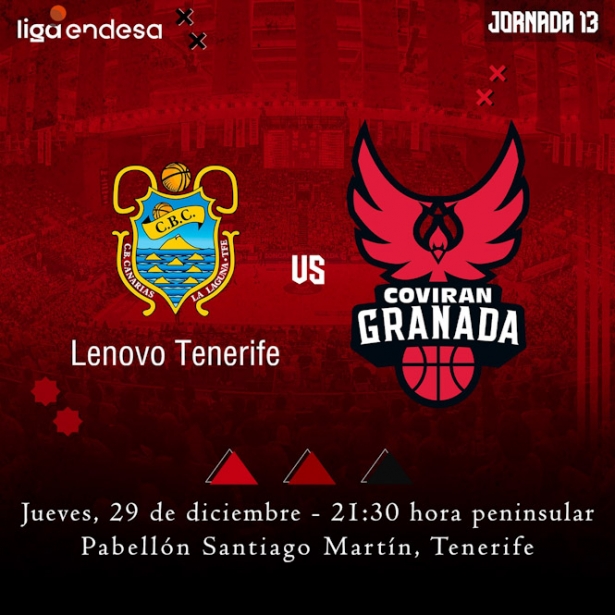 El Covirán Granada viaja a Tenerife (FUNDACIÓN CBG)