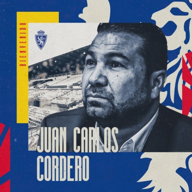 Juan Carlos Cordero, nuevo director deportivo del Zaragoza (REAL ZARAGOZA)