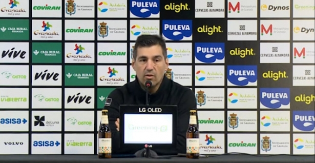 Rueda de prensa previa de Pablo Pin (FUNDACIÓN CB GRANADA)