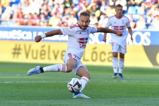 David Ferreiro, en un partido con el Cartagena (FC CARTAGENA)