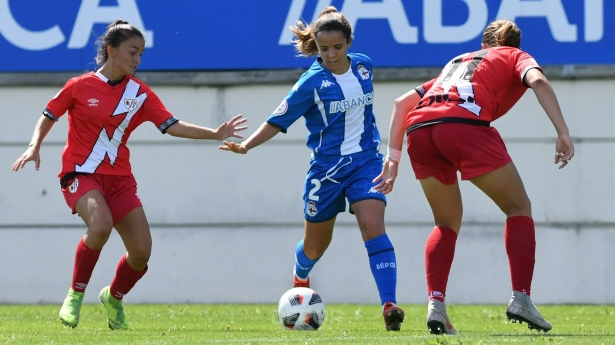 Samara Ortiz, en un anterior partido con el Deportivo (RC DEPORTIVO)
