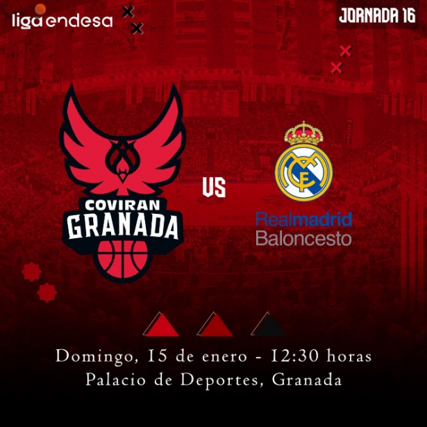 El Coviran Granada recibe al Real Madrid (FUNDACIÓN CB GRANADA) 