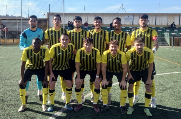 Once inicial del FC Cubillas en el encuentro ante el CD Casabermeja
