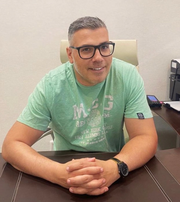 El director deportivo del CD Huétor Vega, Alfonso Fernández
