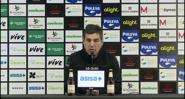 Rueda de prensa previa de Pablo Pin (FUNDACIÓN CB GRANADA)