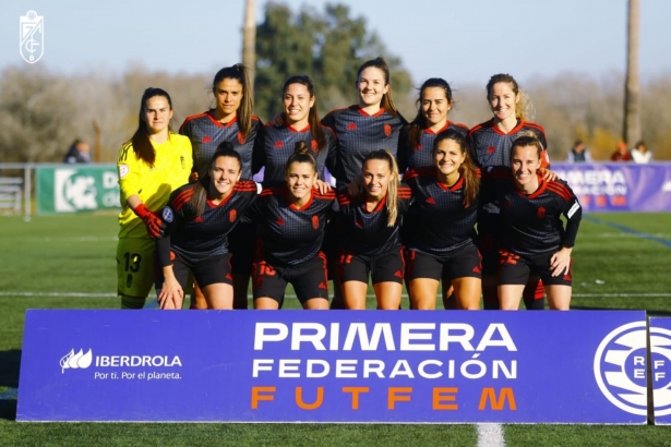 Once inicial del Granada Femenino en su último partido en Córdoba (GCF)