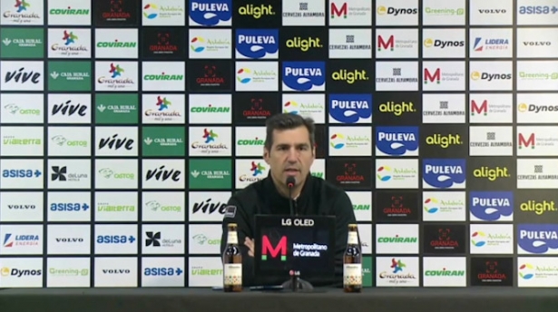 Rueda de prensa previa de Pablo Pin (FUNDACIÓN CB GRANADA)