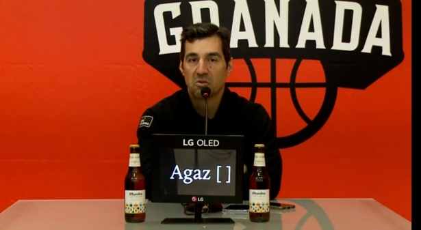 Rueda de prensa previa de Pablo Pin (FUNDACIÓN CB GRANADA)