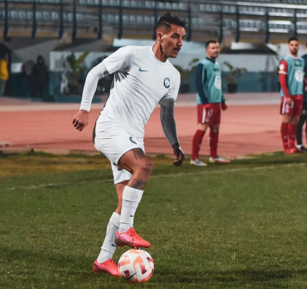 Isra Peláez durante el partido con el Rincón (CD ALMUÑÉCAR CITY)