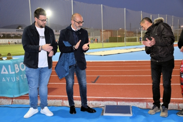 Inauguración de la pista de atletismo (AYTO. ALBOLOTE)