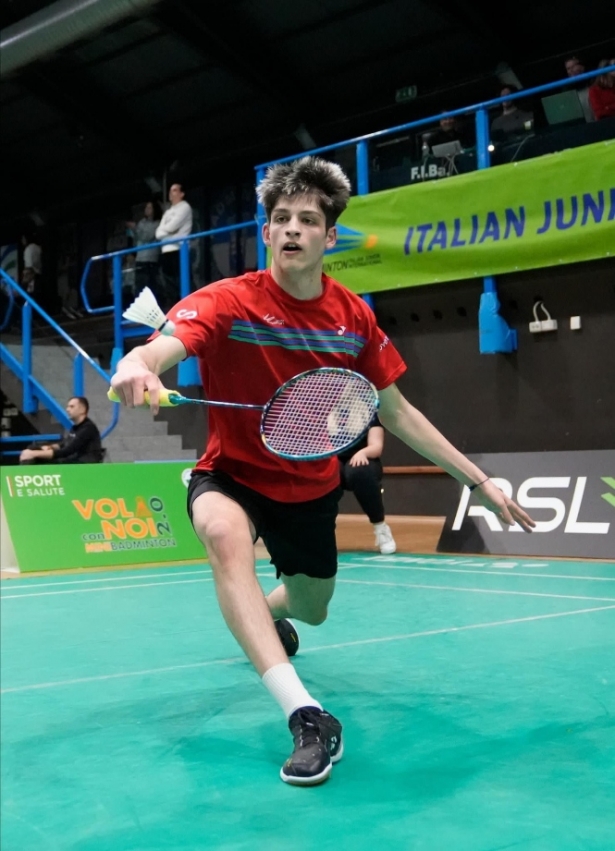 Dani Franco durante un partido (ITALIAN JUNIOR) 