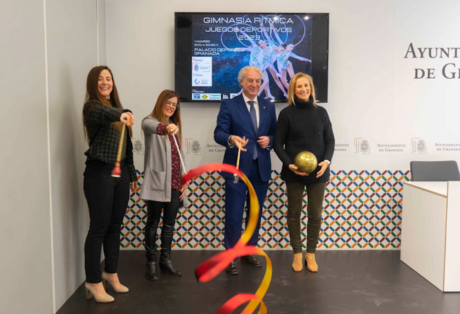 Presentación de los Juegos Deportivos de Rítmica y el IX trofeo de Rítmica de La Chana (AYUNTAMIENTO DE GRANADA) Presentación de los Juegos Deportivos de Rítmica y el IX trofeo de Rítmica de La Chana (AYUNTAMIENTO DE GRANADA)