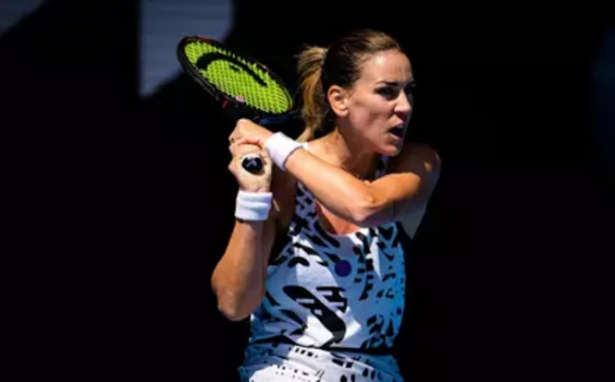 La tenista española Nuria Párrizas durante un torneo (ROB PRANGE / AFP7 / EUROPA PRESS)