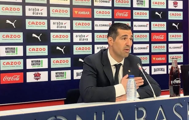 Rueda de prensa post partido de Pablo Pin (CAZOO BASKONIA)