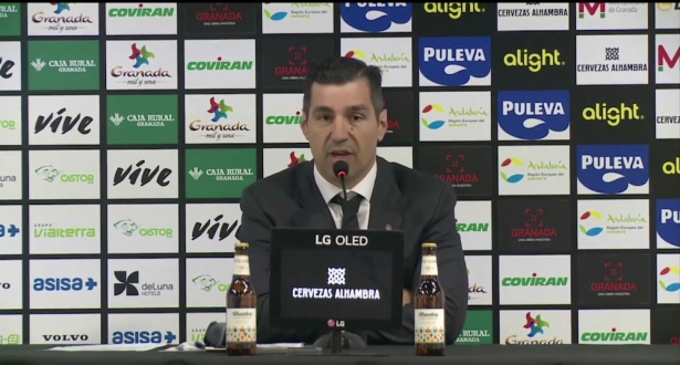 Rueda de prensa post partido de Pablo Pin (FUNDACIÓN CB GRANADA) 
