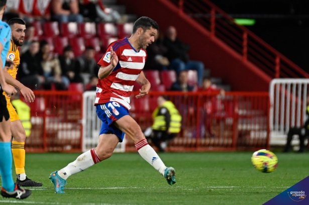 Molina durante el partido ante la Ponfe (BALDOMERO)