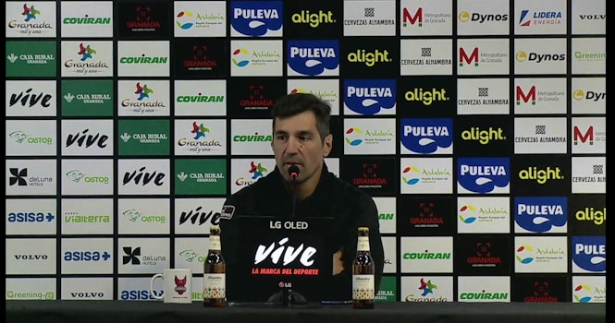 Rueda de prensa previa de Pablo Pin (FUNDACIÓN CB GRANADA)