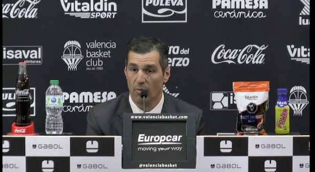 Rueda de prensa de Pablo Pin (FUNDACIÓN CB GRANADA)