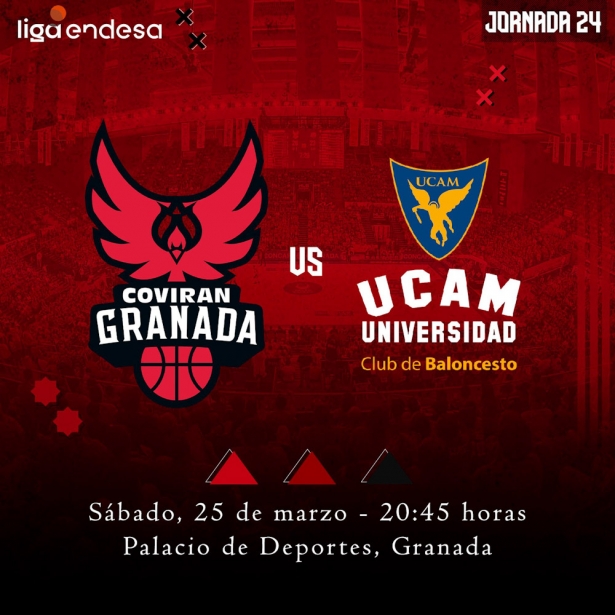 El Covirán Granada recibe a UCAM Murcia (FUNDACIÓN CB GRANADA)