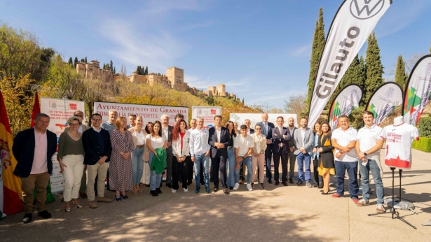 Presentación de la media maratón (JAVIER ALGARRA/ AYUNTAMIENTO)