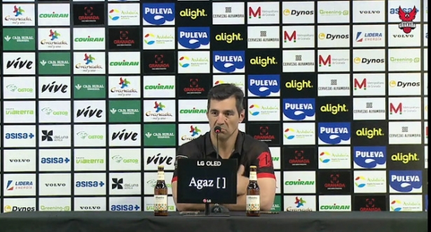Rueda de prensa previa de Pablo Pin (FUNDACIÓN CB GRANADA