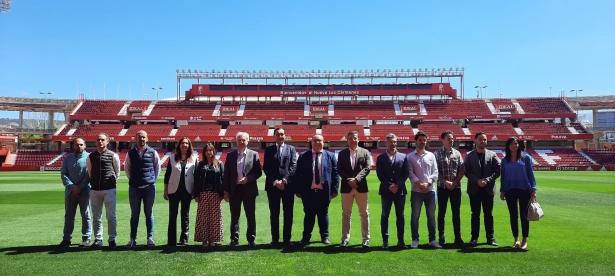 Presentación de la fan zone itinerante del Granada (PALMA)