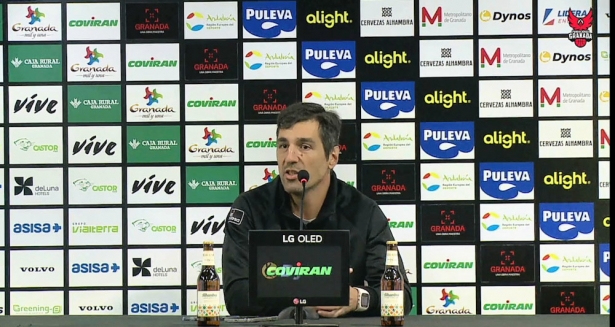 Rueda de prensa previa de Pablo Pin (FUNDACIÓN CB GRANADA) 