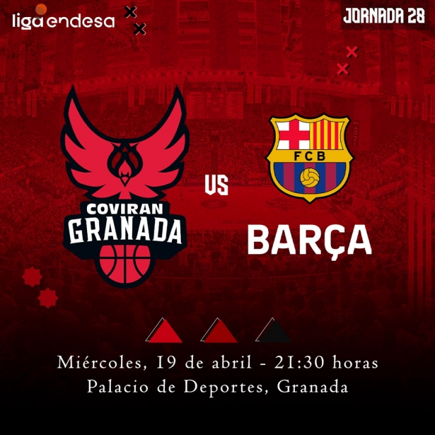 El Coviran Granada recibe al FC Barcelona (FUNDACIÓN CB GRANADA)