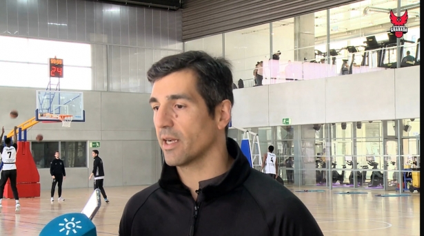 Rueda de prensa previa de Pablo Pin (FUNDACIÓN CB GRANADA)