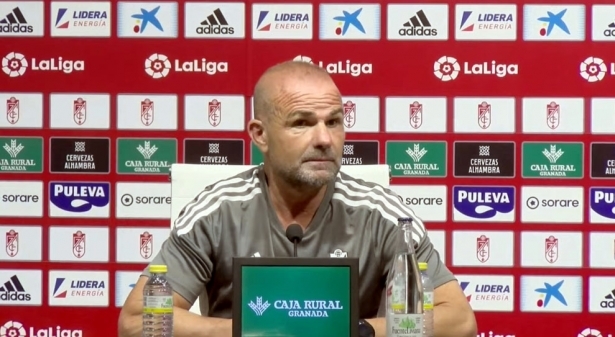 Paco López, en rueda de prensa 