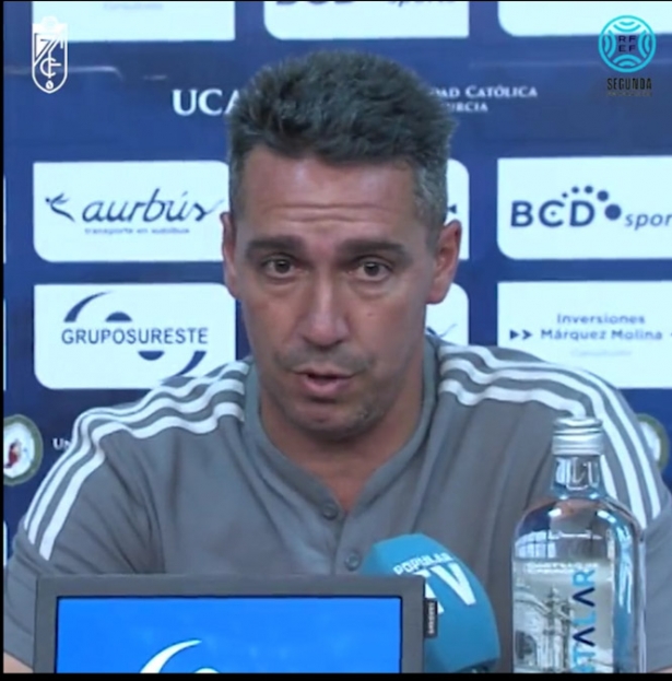 Rueda de prensa post partido de Juan Antonio Milla (CANTERA NAZARÍ) 