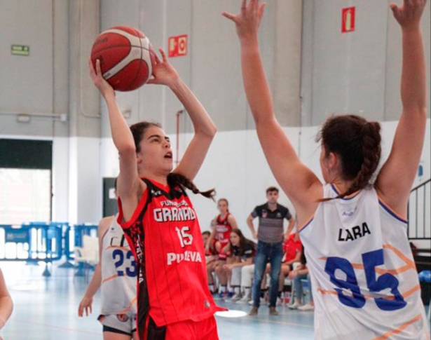 Imagen del partido (FEDERACIÓN ANDALUZA DE BALONCESTO)